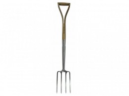 Faithfull Prestige Stainless Steel Border Fork Ash Handle £40.99